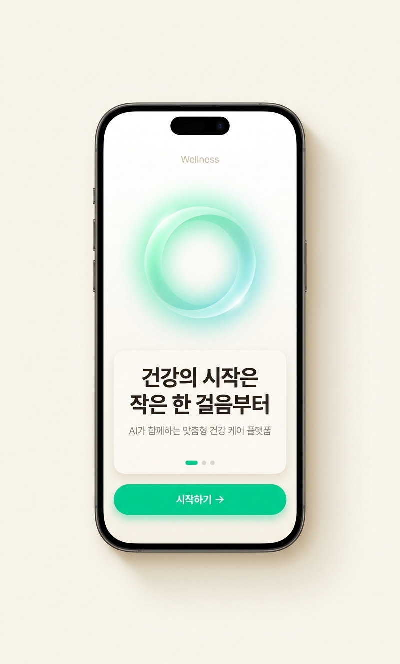 LIFE Network 앱 온보딩 화면 — 가입 시작 인트로